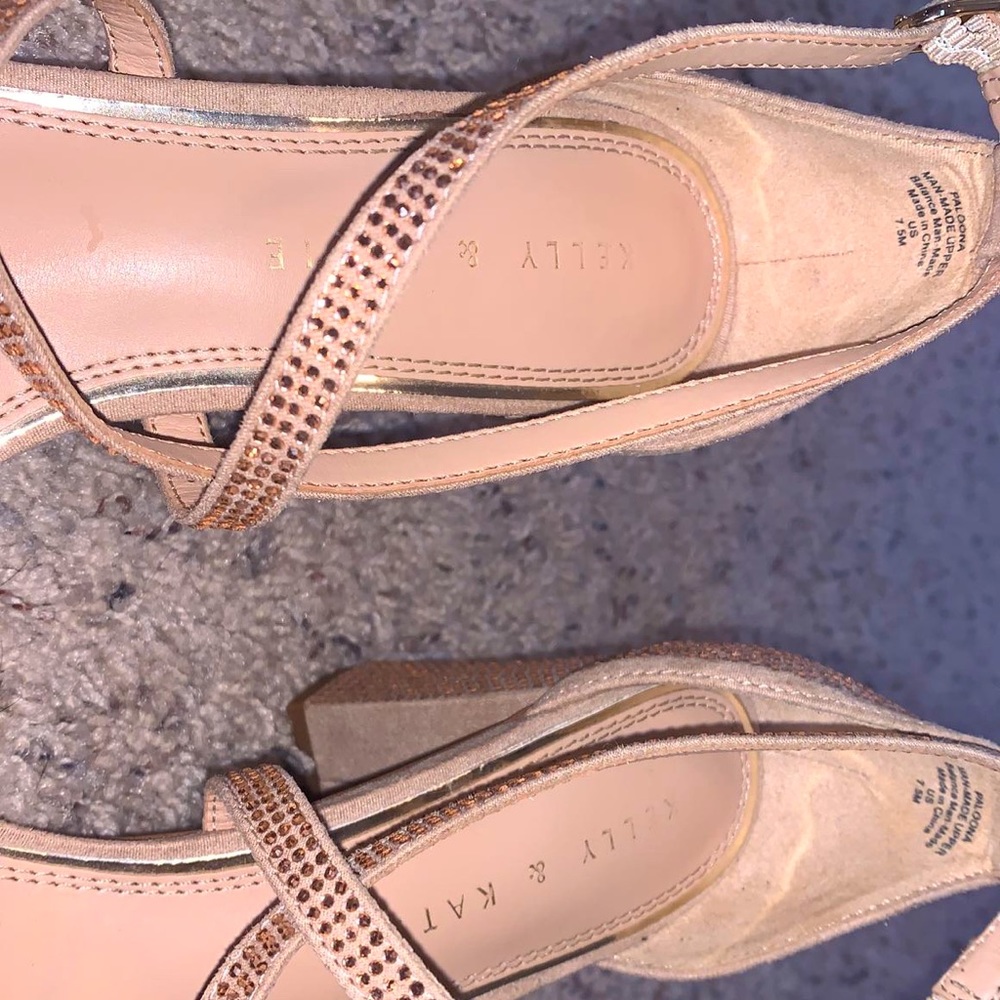 Reflective Rhinestoned Heels - Picture 3 of 6